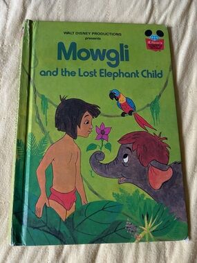 Mowgli and the lost elephant child children’s book